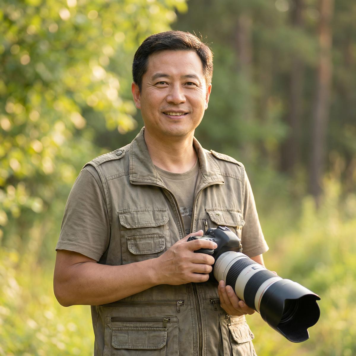 中出首席动物写真摄影师张远山